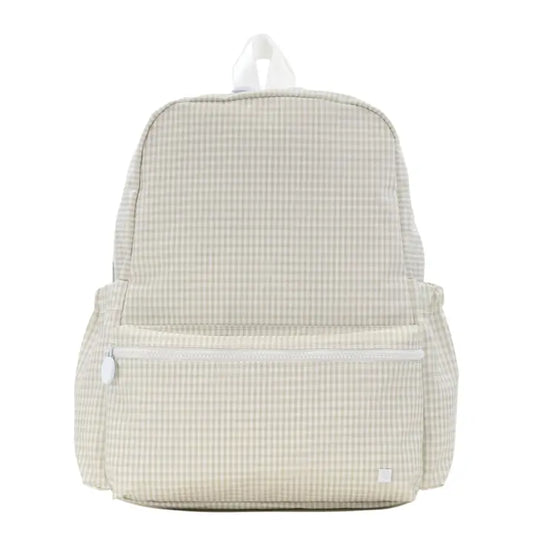 Backpacker - Backpack Gingham Pearl Grey