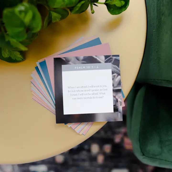 Prayers and Scripture For Overcoming Your Fears Card Set