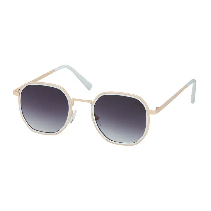 1263 Jade Round Angled Combo Sunglasses