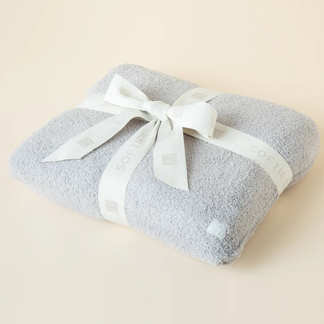 Marshmallow Travel Bag & Throw Combo