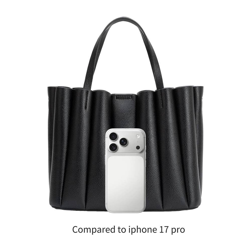 Adela Nude Recycled Vegan Leather Tote Bag
