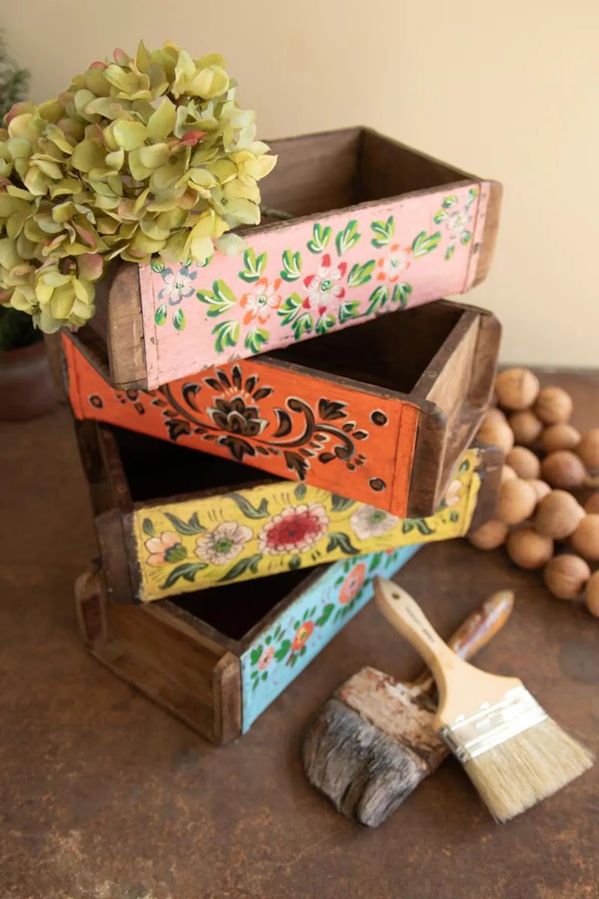 Hand-Painted Brick Molds