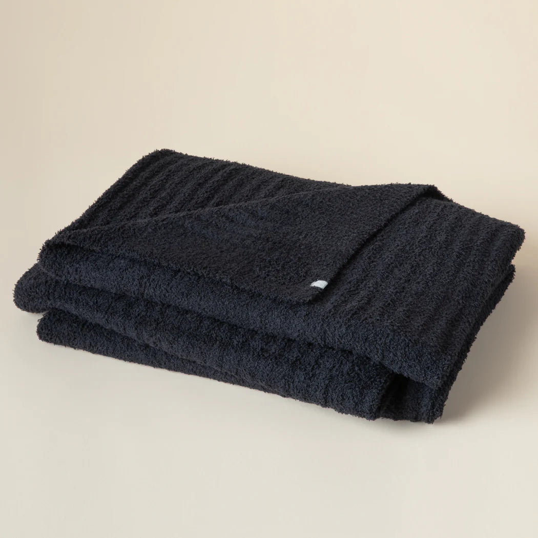 50" x 70" Solid Rib Marshmallow Blanket