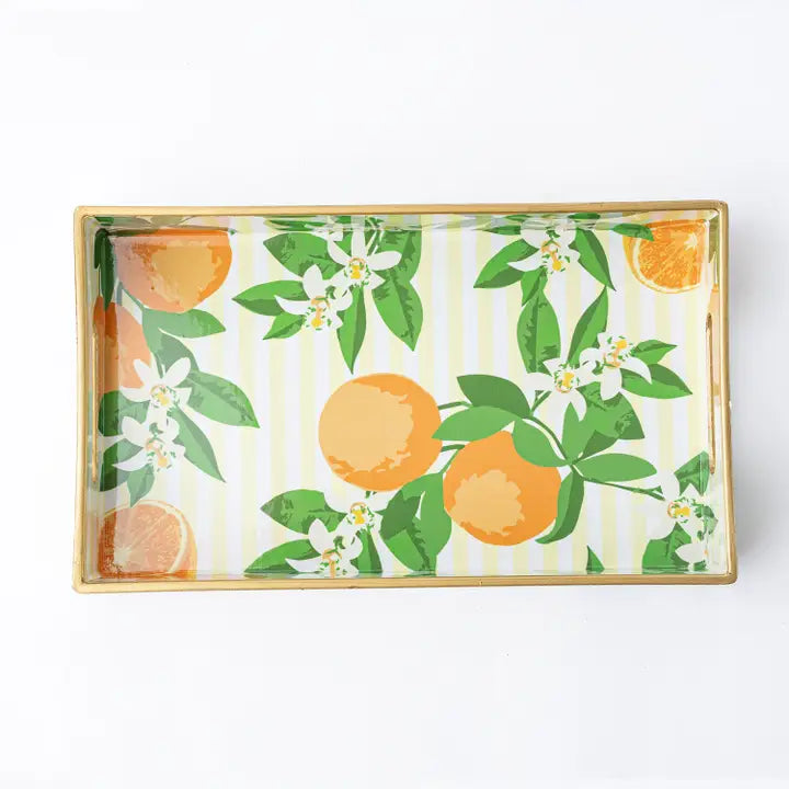 Vanity Tray Orange Blossom