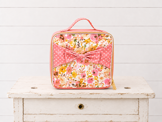 Bree Lunchbox - Pink Posy Parade