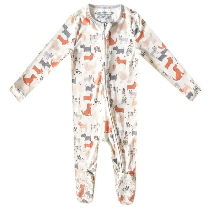 Zip Up Footie Pajama