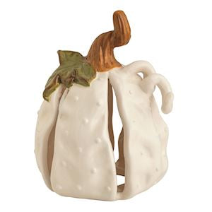 Textured Stoneware Pumpkin Sitter Assortment