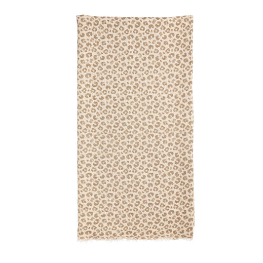 Taupe Lepord Blanket