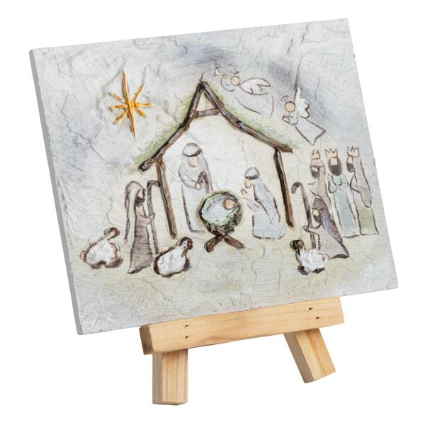 Nativity Farmhouse Art