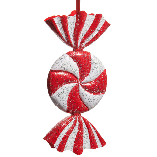 Red & White Candy Ornament