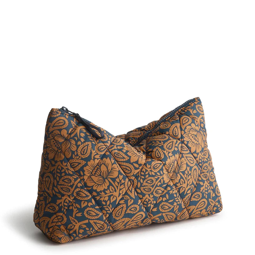 Large Pouch - Lotus Montage Roasted Pecan