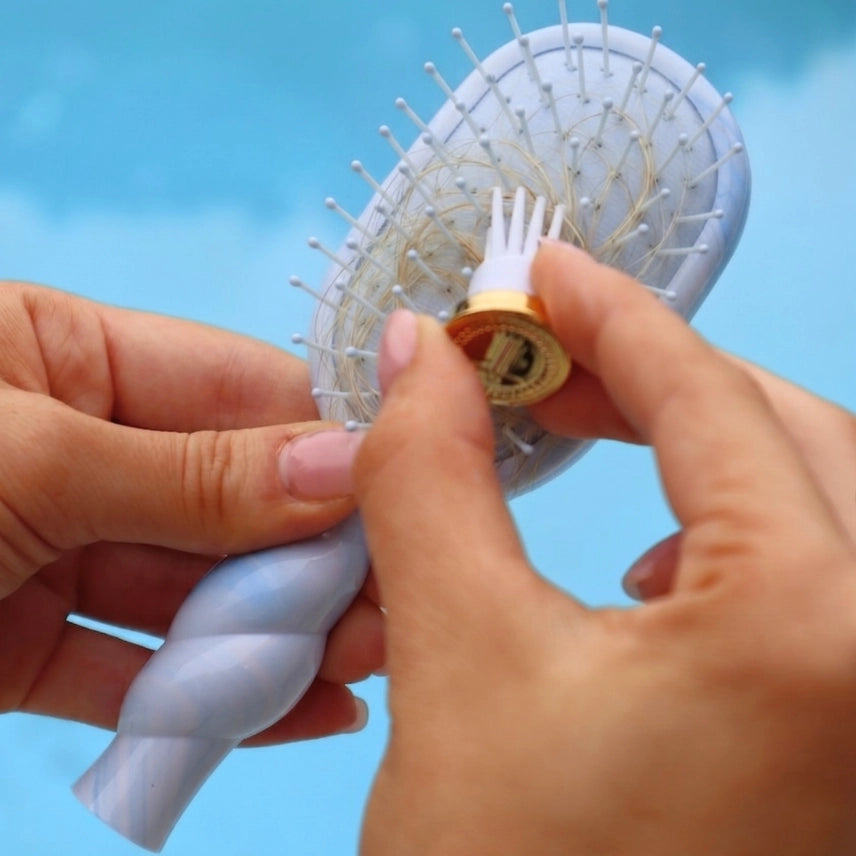 Mini Detangler Hair Brush for Medium Hair