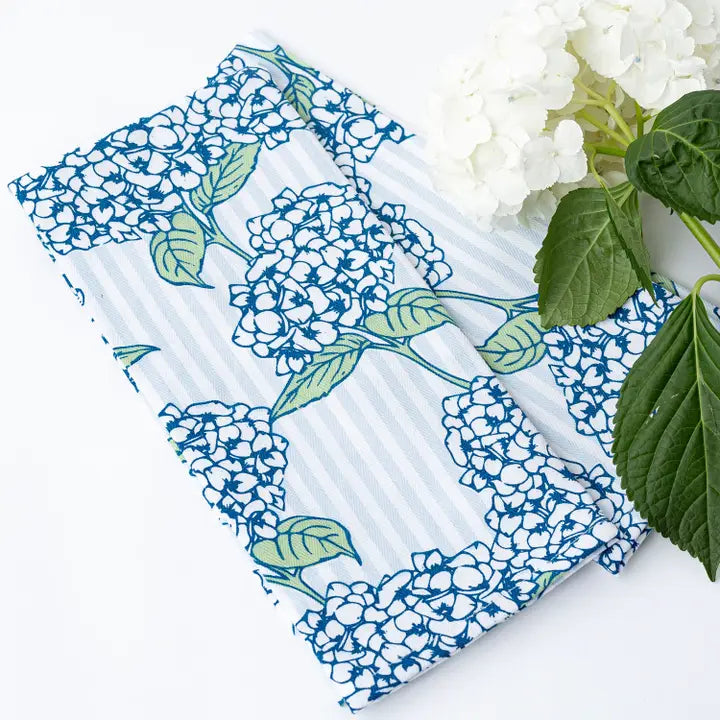Hydrangea Stem Kitchen Towel Set