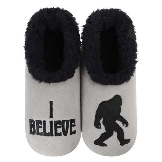 Mens I Believe Pairable Slippers
