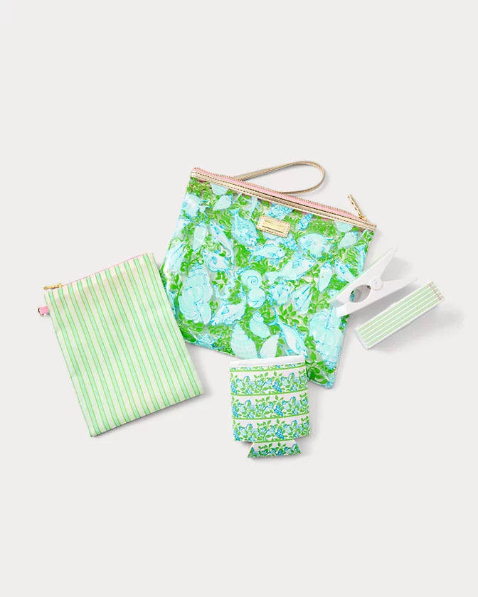 Beach Day Pouch - Throw Me A Line