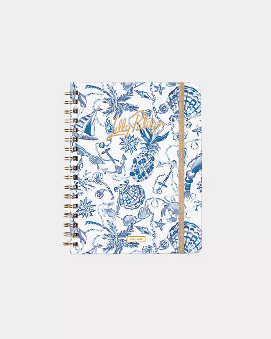 17 Month Monthly Planner, Resort White Barefoot Beach