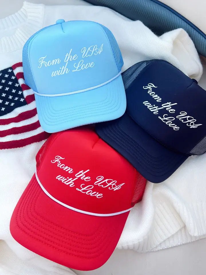 From the USA with Love Trucker Hat