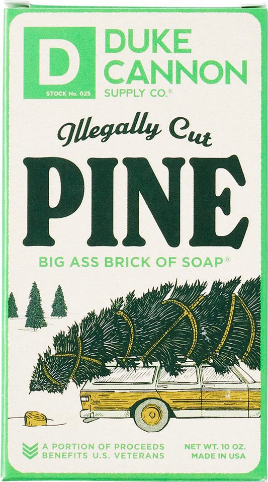Illegally Cut Pine Big Ass Brick of Soap