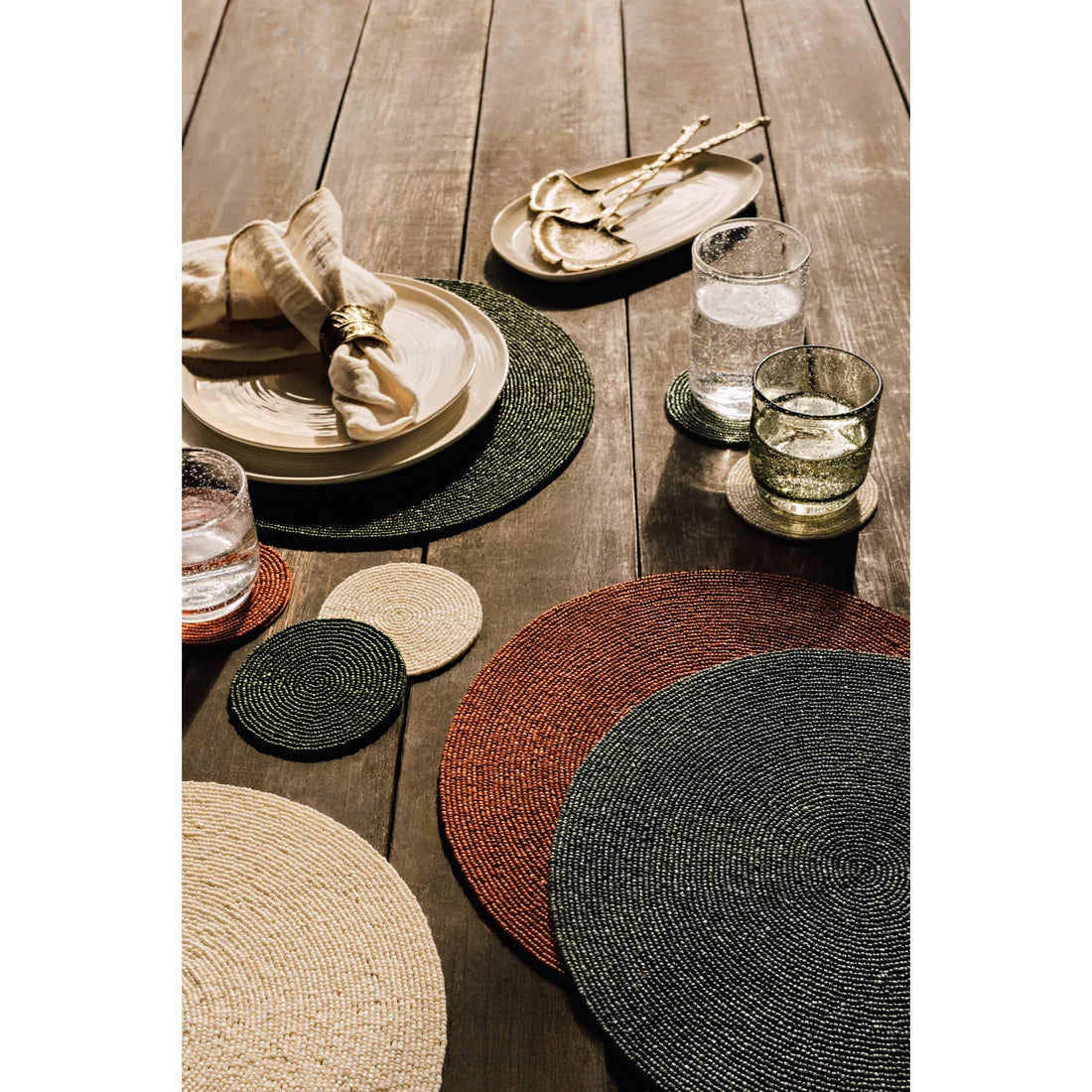 Cedar Beaded Placemat