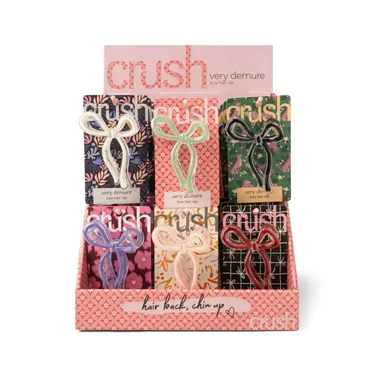 Crush Very Demure Bow Hair Clip