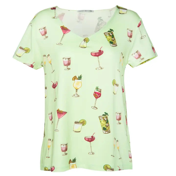 Mint Cocktail Top