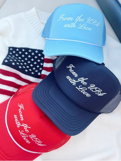 From the USA with Love Trucker Hat
