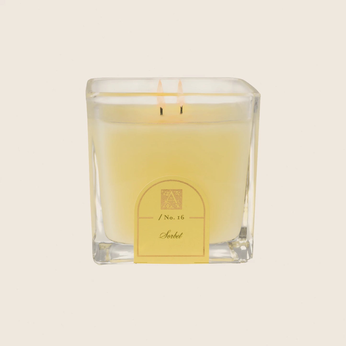 Sorbet Cube Glass Candle 12 oz.