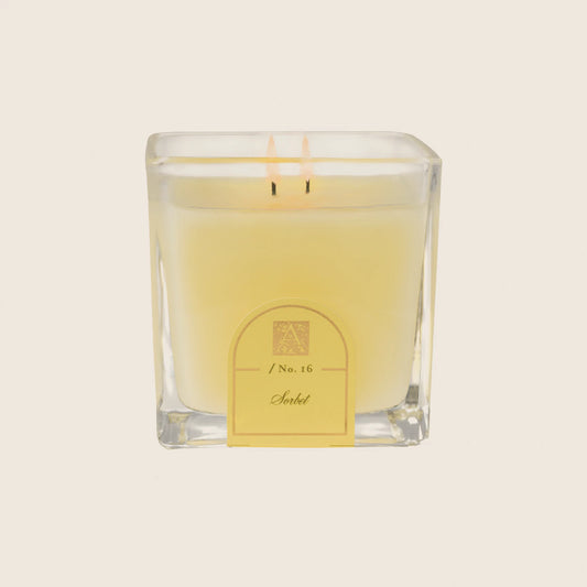 Sorbet Cube Glass Candle 12 oz.