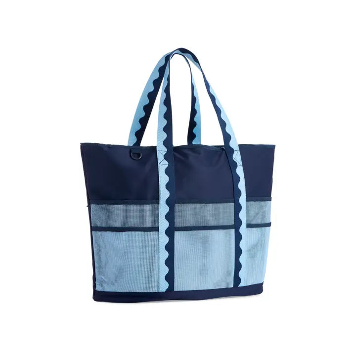 Camden Neoprene Tote, Navy