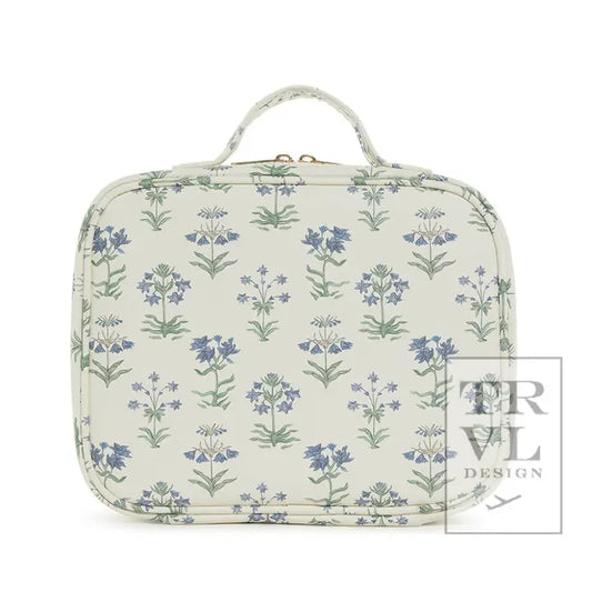 Luxe Trvl2 Cosmetic Toiletry Case - Provence with Green