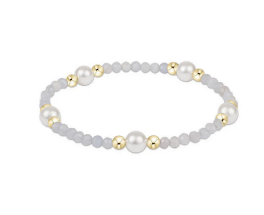 Purpose Pearl 6mm Gem Bracelet - Pink Opal