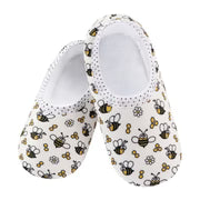 Womens Skinnies Slippers Honey Bees
