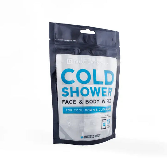 Cold Shower Towel Singles