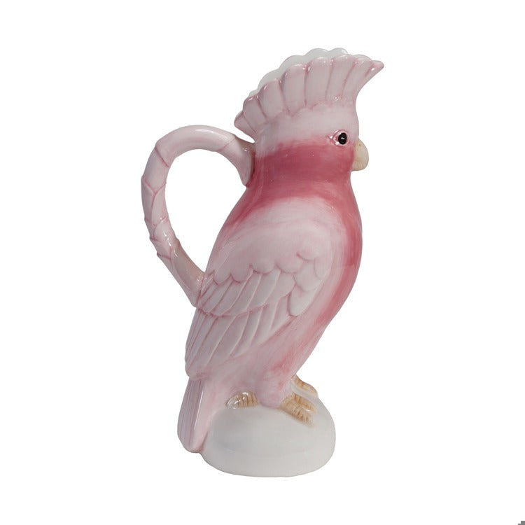 Ceramic Cockatoo Shaped Pitcher