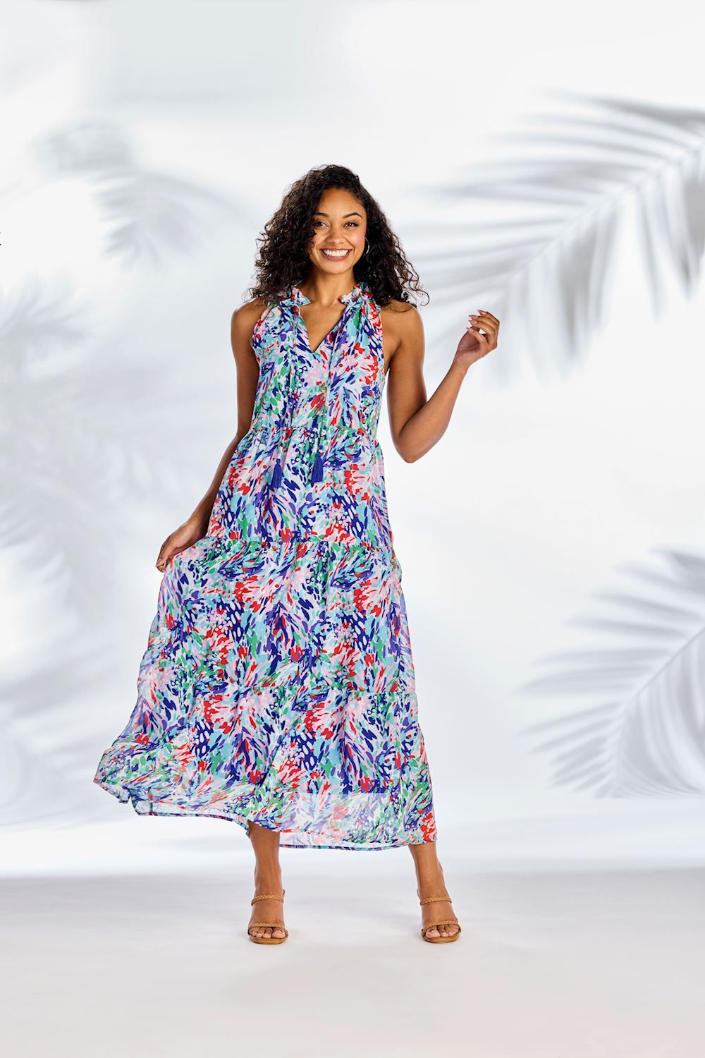 Magnolia Maxi Dress Blue