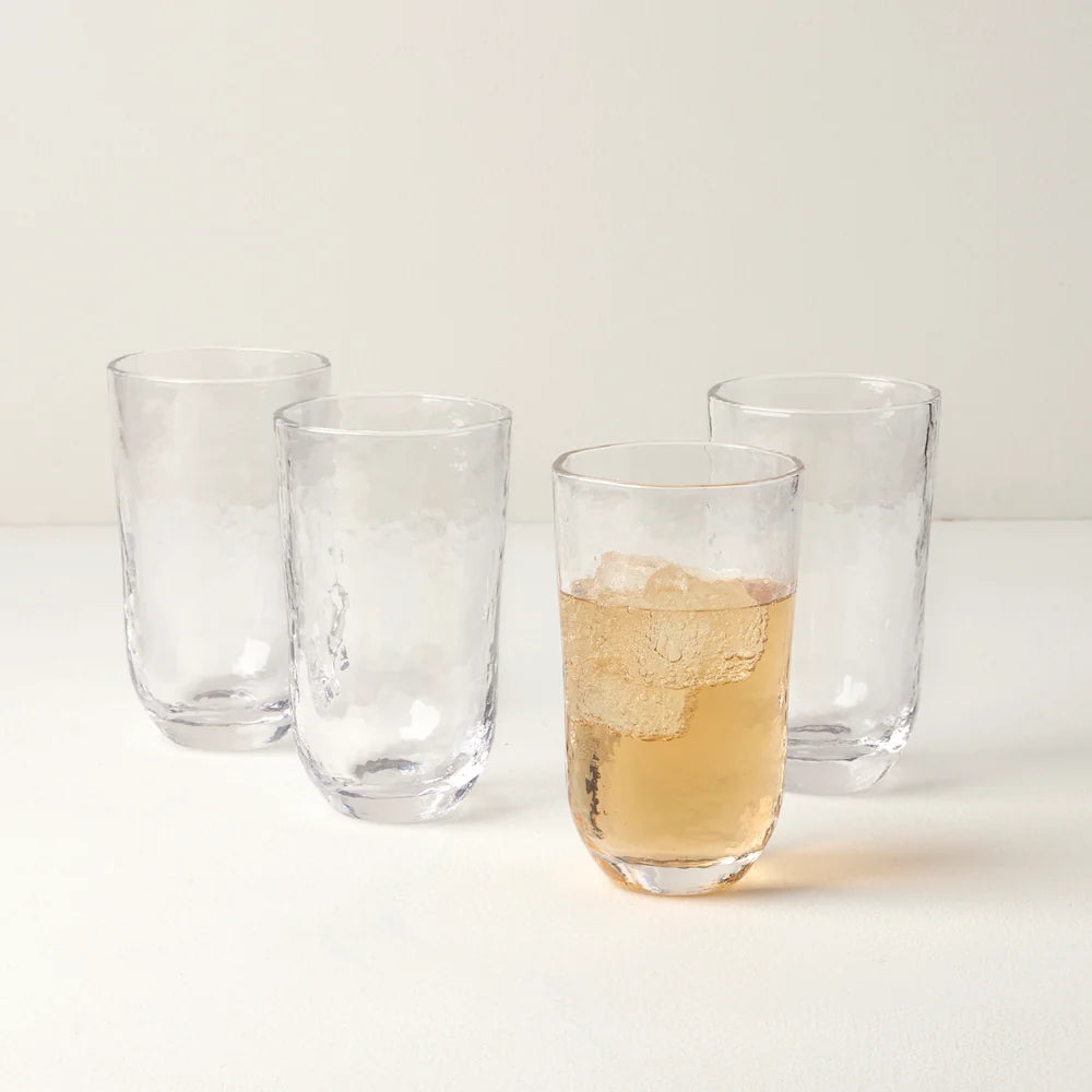 Homespun Clear Tall Tumbler