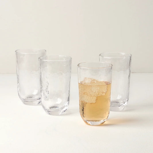 Homespun Clear Tall Tumbler