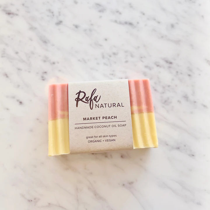 Market Peach Handmade Soap