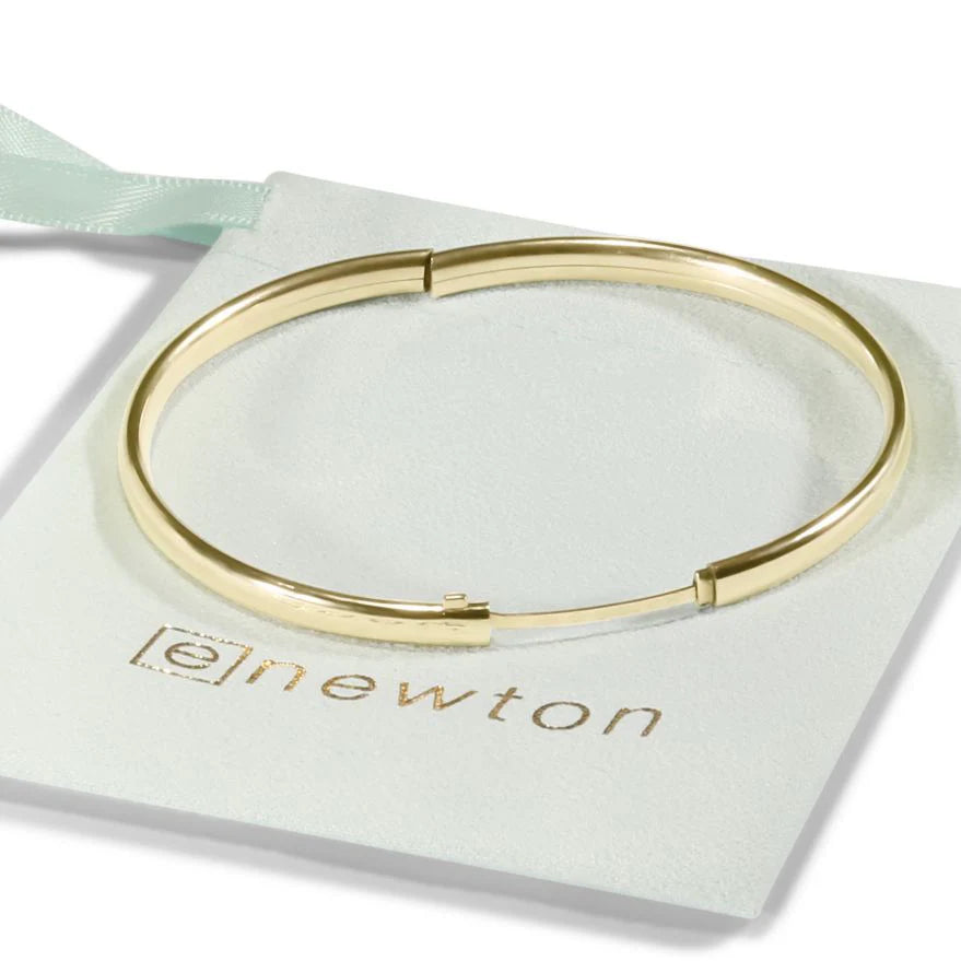 Cherish Gold Bangle Bracelet-Small