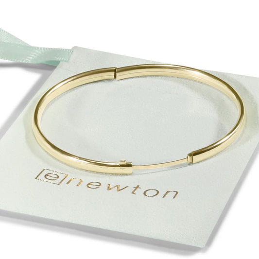Cherish Gold Bangle Bracelet-Small