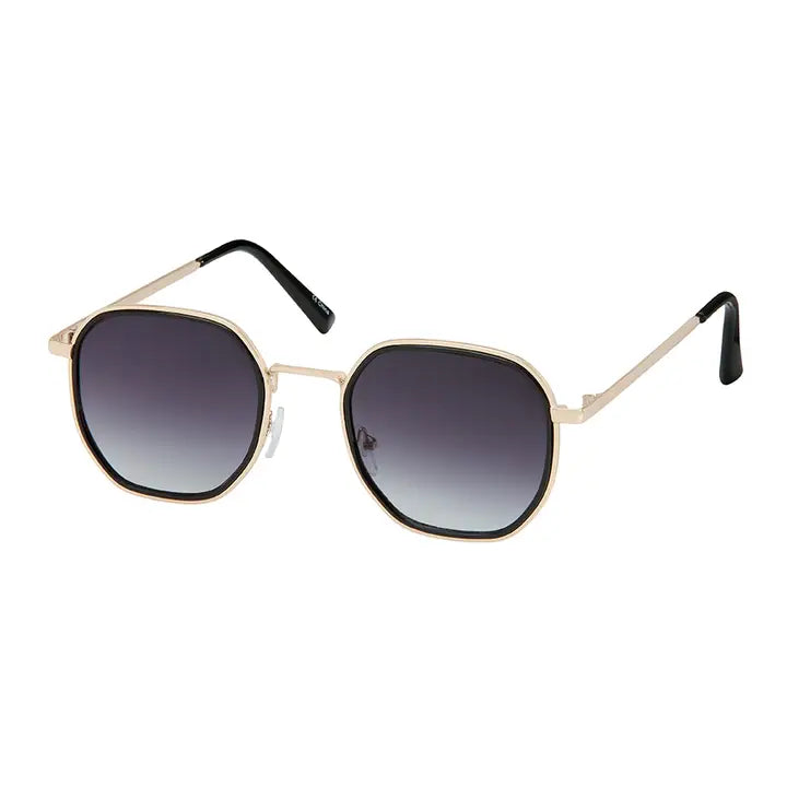 1263 Jade Round Angled Combo Sunglasses