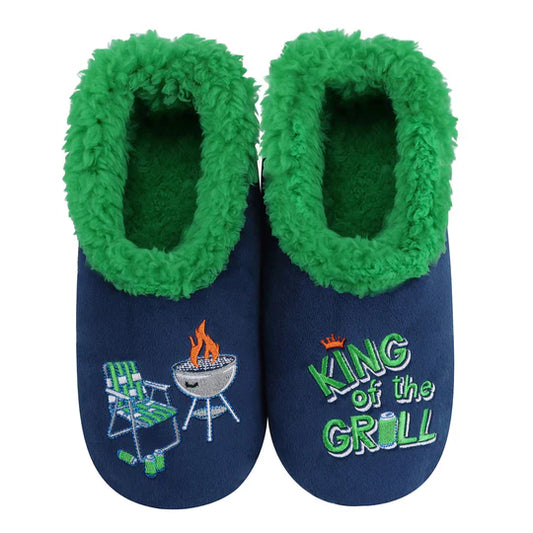 Mens King of the Grill Pairable Slippers