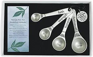 Amazing Woman Measuring Spoon Set of 4 gift box