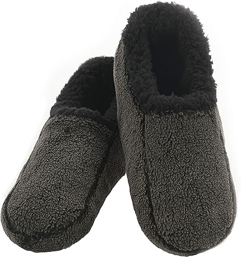 Men's Two Tone Fleece Lined Slippers
