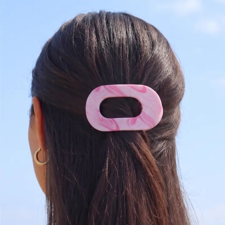 Classic Pinch Me! Flat Round Hair Clip