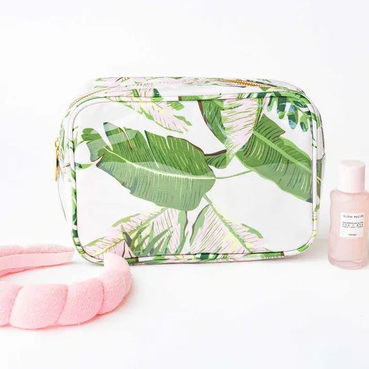 Clear Coated Rectangular Cosmetic