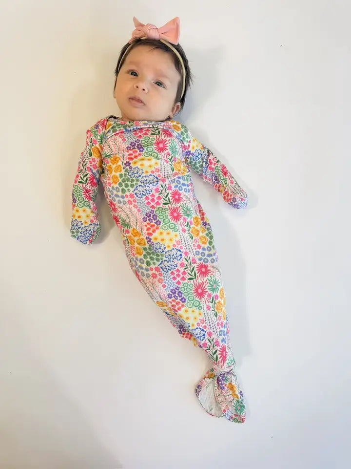 Flower Fields Knotted Gown