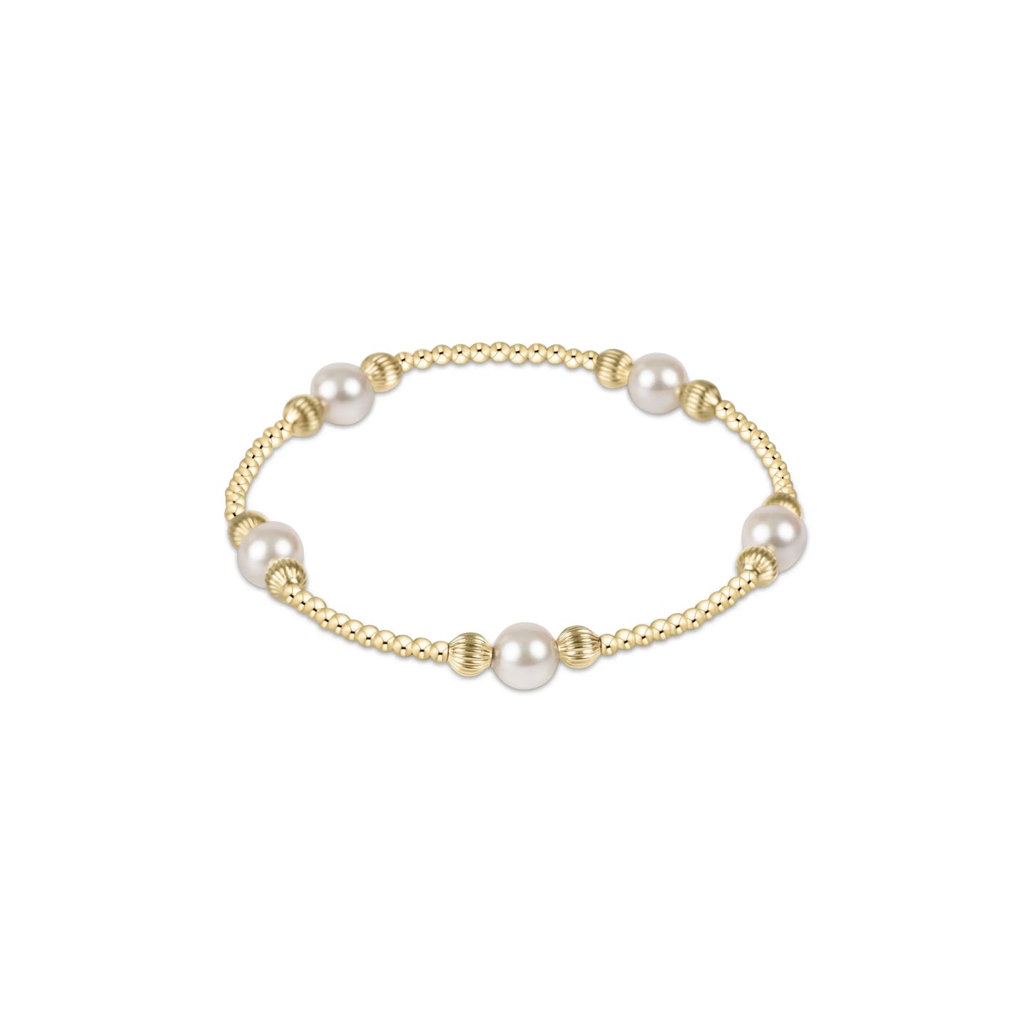 Purpose Pearl 6mm Bead Bracelet Dignity
