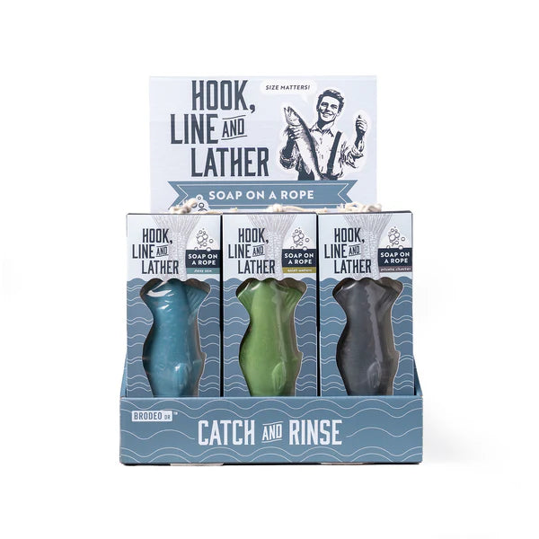 Brodeo Drive Hook Line & Lather Soap Bar