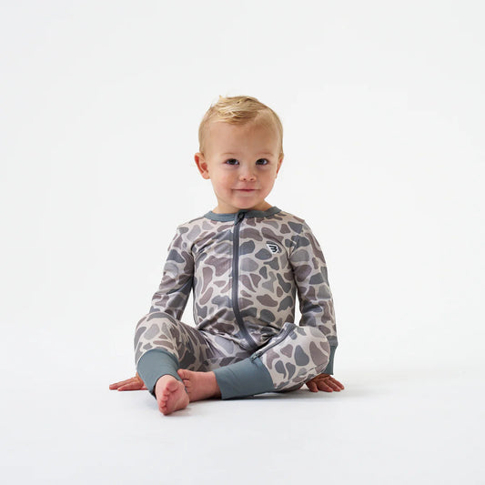 Baby Zip Up - Classic Deer Camo